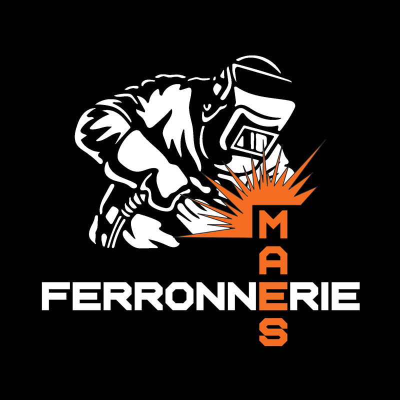 logo noir ferronnerie Maes